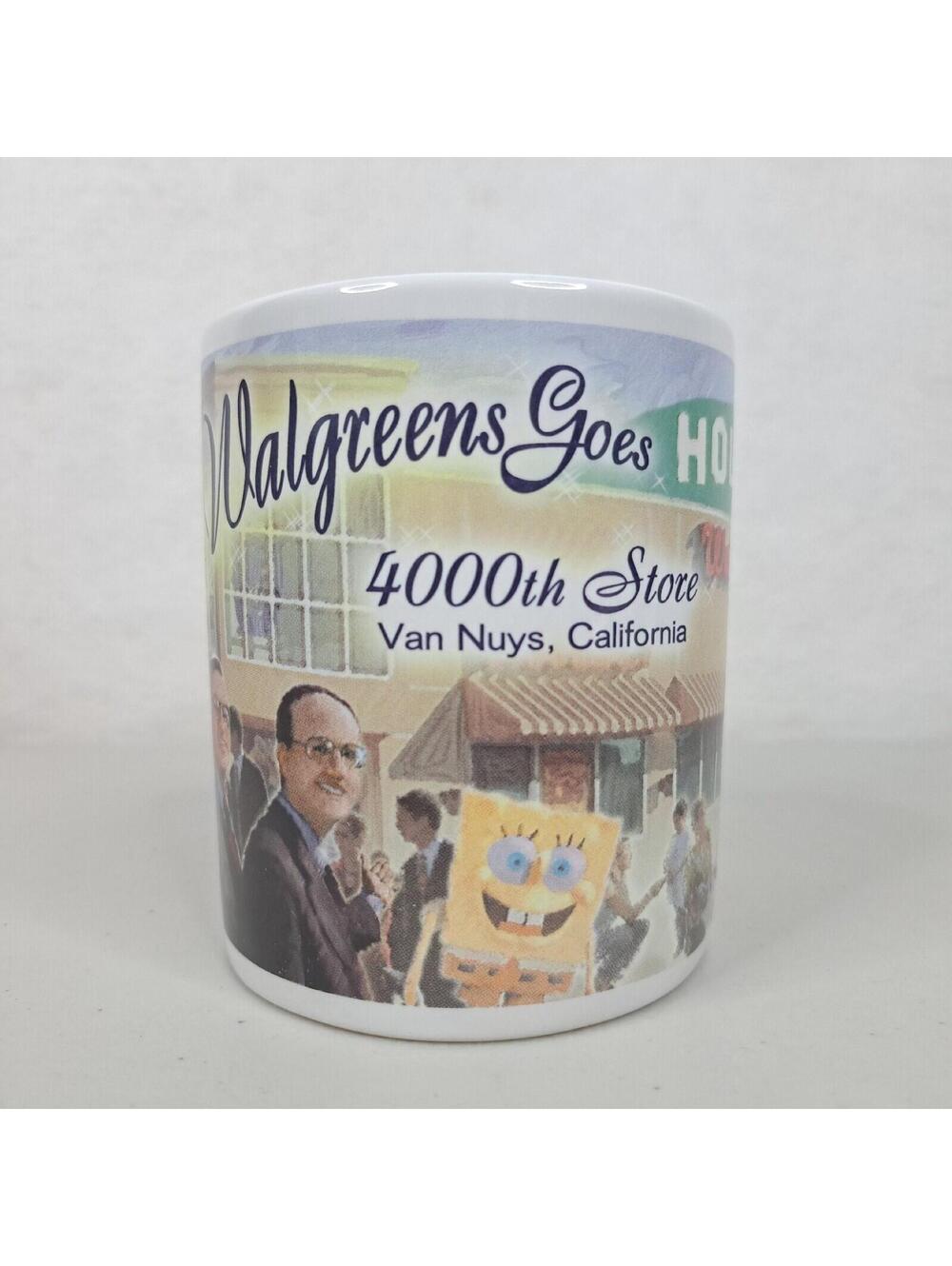 Walgreens Mug 4000th Store Commemorative Coffee Mug Hollywood Limited